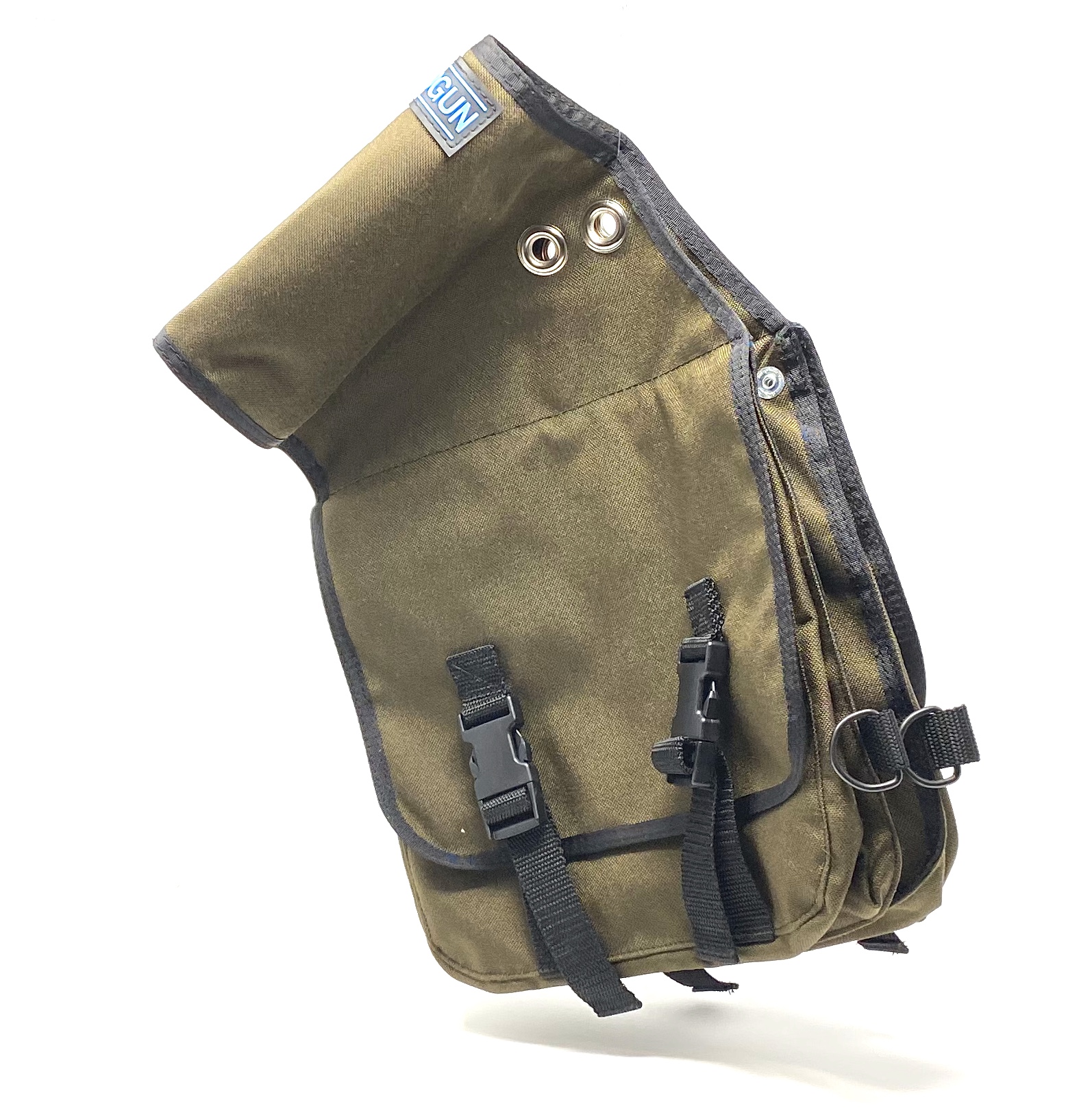 low profile saddle bag